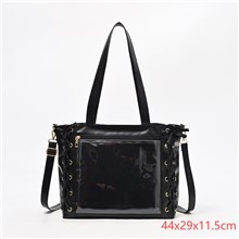 Lolita PU Itabag Clear Window Shoulder Bag Kawaii Anime Bag