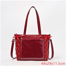 Lolita PU Itabag Clear Window Shoulder Bag Kawaii Anime Bag