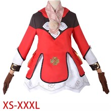 Anime Klee Cosplay Costume Dress Halloween Outfit
