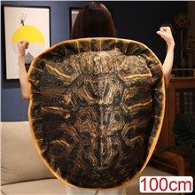 Wearable Turtle Shell Pillow,Tortoise Plush Pillow Turtle Shell Stuffed Animal Costume Plush Toy Funny Dress Up