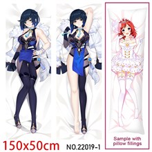 Anime Girl Ye Lan Dakimakura Hugging Body Pillow Case Cover