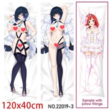 Anime Girl Ye Lan Dakimakura Hugging Body Pillow Case Cover
