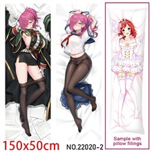 Anime Girl RN Trieste Dakimakura Hugging Body Pillow Case Cover