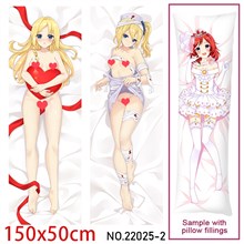 Anime Girl Hayasaka Ai Dakimakura Hugging Body Pillow Case Cover
