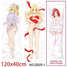 Anime Girl Hayasaka Ai Dakimakura Hugging Body Pillow Case Cover