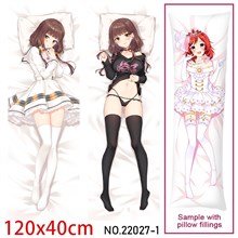 Anime Girl Iino Miko Dakimakura Hugging Body Pillow Case Cover