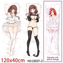 Anime Girl Iino Miko Dakimakura Hugging Body Pillow Case Cover