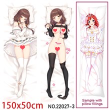 Anime Girl Iino Miko Dakimakura Hugging Body Pillow Case Cover