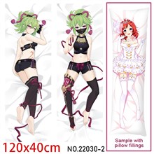 Anime Girl Kuki Shinobu Dakimakura Hugging Body Pillow Case Cover