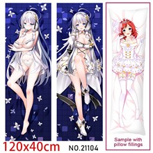 Anime Girl USS Enterprise Dakimakura Hugging Body Pillow Case Cover