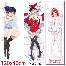 Anime Girl Sarashina Ruka Dakimakura Hugging Body Pillow Case Cover