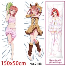Anime Girl Sakurasawa Sumi Dakimakura Hugging Body Pillow Case Cover