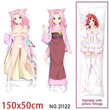 Anime Girl Yuzu Dakimakura Hugging Body Pillow Case Cover