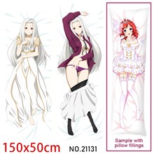 Anime Girl Irisviel von Einzbern Dakimakura Hugging Body Pillow Case Cover