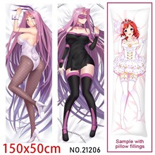 Anime Girl Medusa Dakimakura Hugging Body Pillow Case Cover