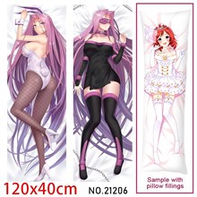 Anime Girl Medusa Dakimakura Hugging Body Pillow Case Cover