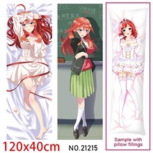 Anime Girl Nakano Itsuki Dakimakura Hugging Body Pillow Case Cover