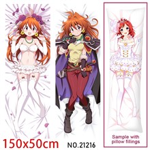 Anime Girl Lina Inverse Dakimakura Hugging Body Pillow Case Cover