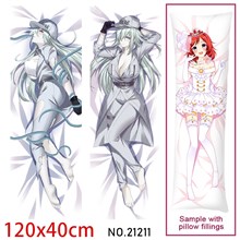Anime Girl White blood cell 1197 Dakimakura Hugging Body Pillow Case Cover