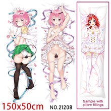 Anime Girl Momo Dakimakura Hugging Body Pillow Case Cover