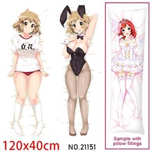 Anime Girl Tachibana Hibiki Dakimakura Hugging Body Pillow Case Cover