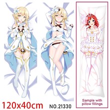 Anime Girl Lumine Dakimakura Hugging Body Pillow Case Cover