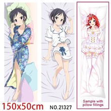 Anime Girl Kurosaki Honoka Dakimakura Hugging Body Pillow Case Cover