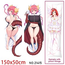 Anime Girl Iruru Dakimakura Hugging Body Pillow Case Cover