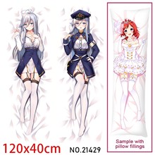 Anime Girl Vladilena Milize Dakimakura Hugging Body Pillow Case Cover