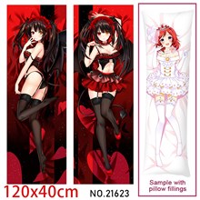 Anime Girl Itsuka Kotori Dakimakura Hugging Body Pillow Case Cover