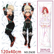 Anime Bakugou Katsuki Dakimakura Hugging Body Pillow Case Cover