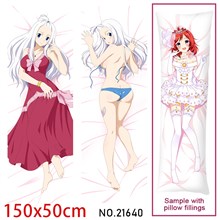 Anime Girl Mirajane Strauss Dakimakura Hugging Body Pillow Case Cover