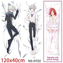 Anime Kaworu Nagisa Dakimakura Hugging Body Pillow Case Cover