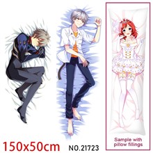 Anime Kaworu Nagisa Dakimakura Hugging Body Pillow Case Cover