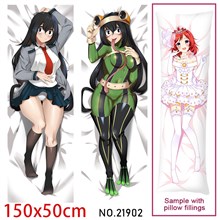 Anime Girl Asui Tsuyu Dakimakura Hugging Body Pillow Case Cover