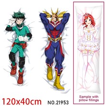 Anime Midoriya Izuku All·Might Dakimakura Hugging Body Pillow Case Cover