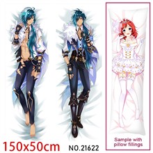Anime Kaeya Dakimakura Hugging Body Pillow Case Cover