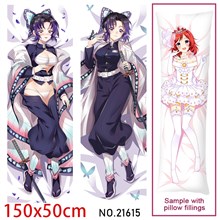 Anime Girl Kochou Shinobu Dakimakura Hugging Body Pillow Case Cover