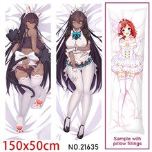 Anime Girl Kakudade Karinn Dakimakura Hugging Body Pillow Case Cover