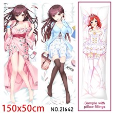 Anime Girl Mizuhara Chizuru Dakimakura Hugging Body Pillow Case Cover