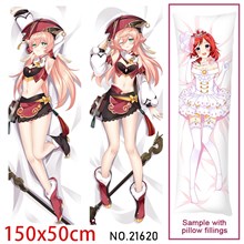 Anime Girl Yan Fei Dakimakura Hugging Body Pillow Case Cover