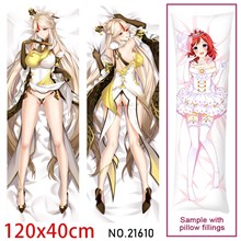 Anime Girl Ning Guang Dakimakura Hugging Body Pillow Case Cover