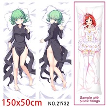 Anime Girl Tatsumaki Dakimakura Hugging Body Pillow Case Cover