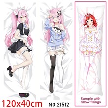 Anime Girl Nyatasha Nyanners Dakimakura Hugging Body Pillow Case Cover