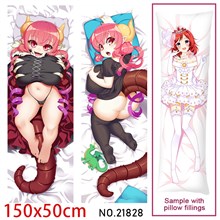Anime Girl Iruru Dakimakura Hugging Body Pillow Case Cover