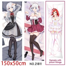 Anime Girl Siesta Dakimakura Hugging Body Pillow Case Cover