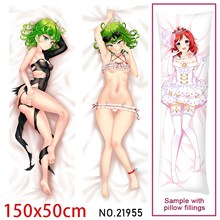 Anime Girl Tatsumaki Dakimakura Hugging Body Pillow Case Cover