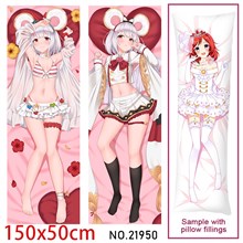 Anime Girl Vikala Dakimakura Hugging Body Pillow Case Cover