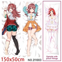 Anime Girl Komiya Kaho Dakimakura Hugging Body Pillow Case Cover