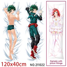 Anime Midoriya Izuku Dakimakura Hugging Body Pillow Case Cover